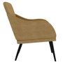 Voir la diapositive 4 : VIDAXL Fauteuil Marron 63x76x80 cm Velours