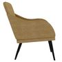 Voir la diapositive 4 : VIDAXL Fauteuil Marron 63x76x80 cm Velours
