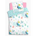 Dourev Housse de couette 140x200 ARA + 1 taie