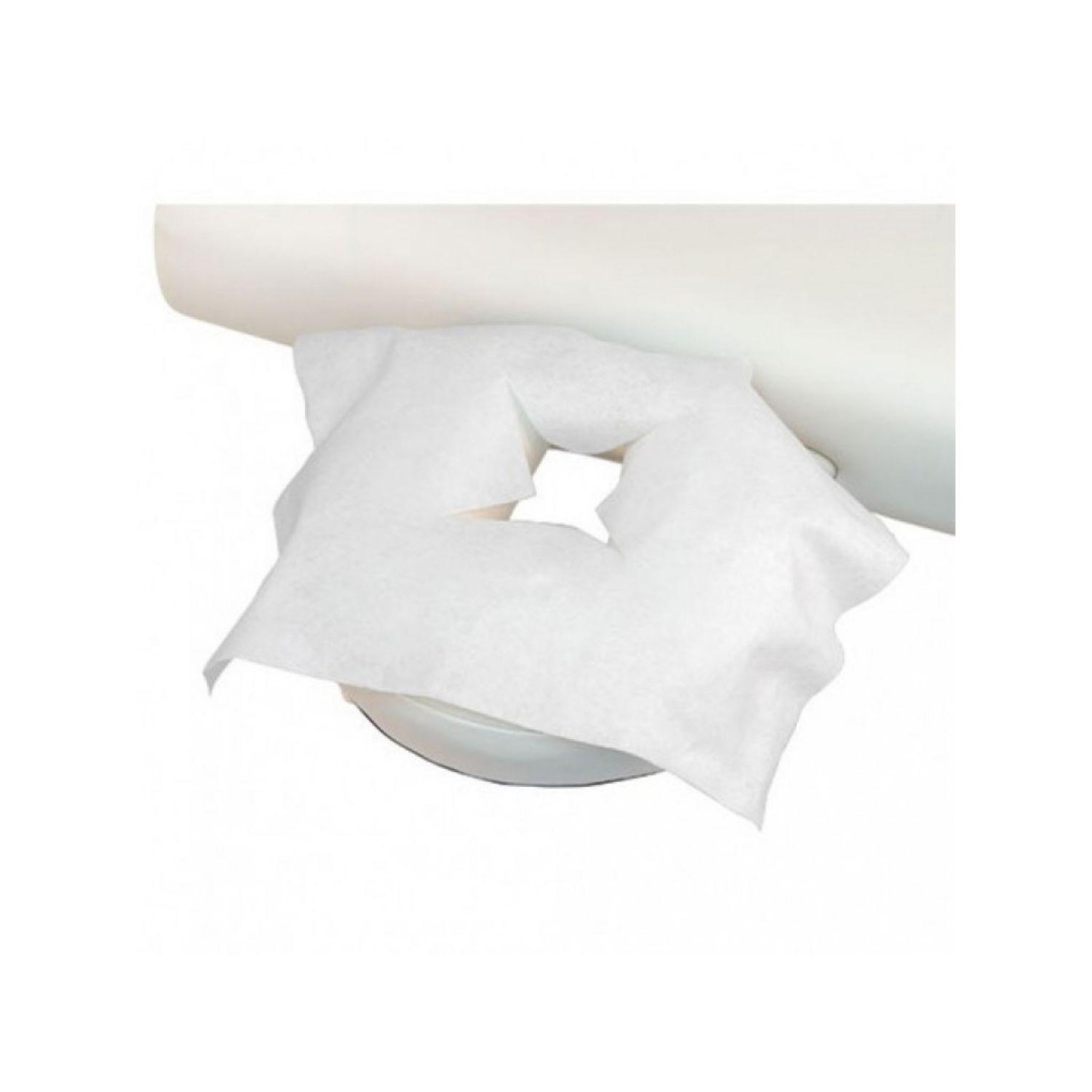 VIVEZEN Lot de 200 housses de protège têtière pour table de massage jetable - Forme X