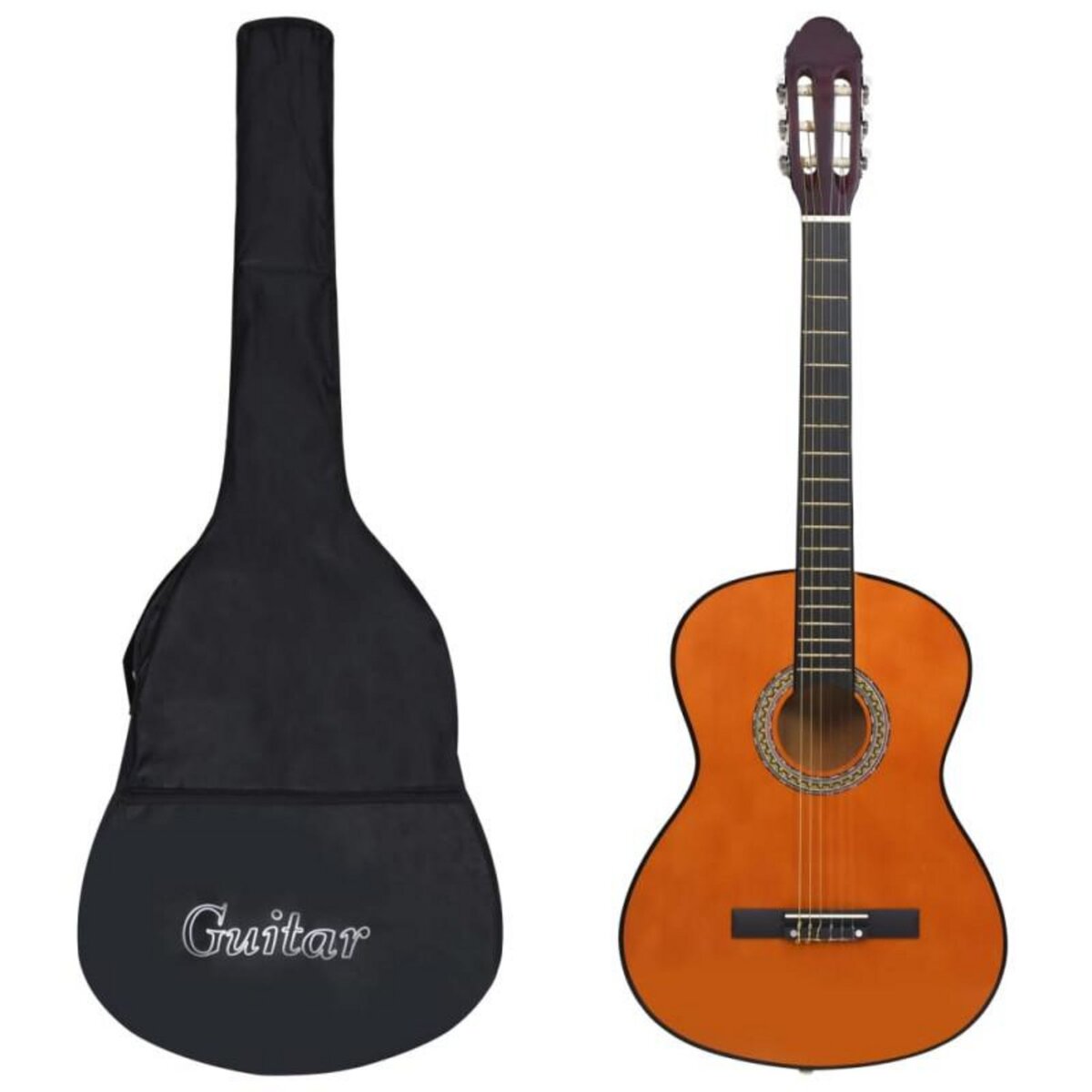 VIDAXL Guitare classique avec sac pour débutants 4 4 39