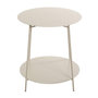 Voir la diapositive 2 : Paris Prix Table Basse en Métal  Conrad  50cm Gris