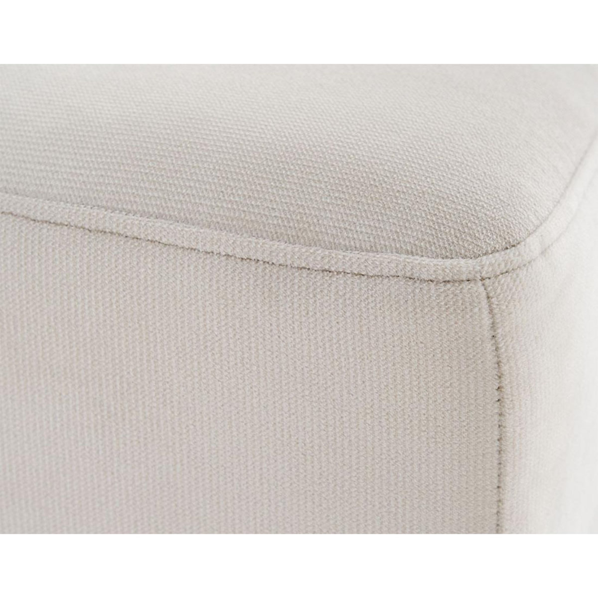LISA DESIGN Anna - pouf en velours - pieds en bois