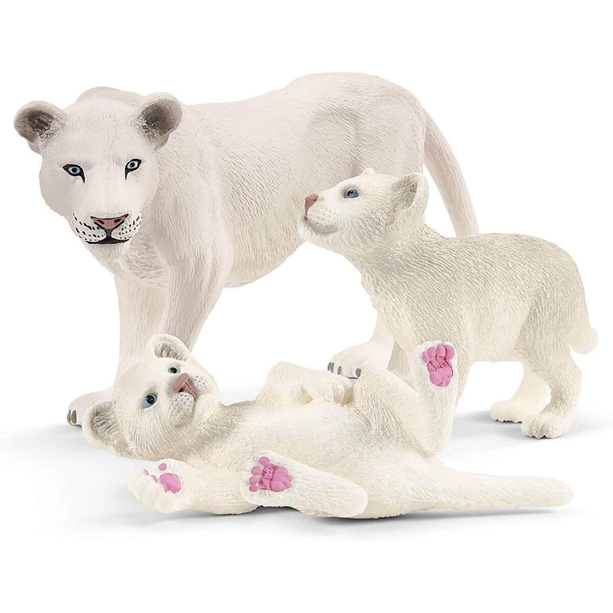 Schleich Figurine Wild Life : Lionne avec bébés
