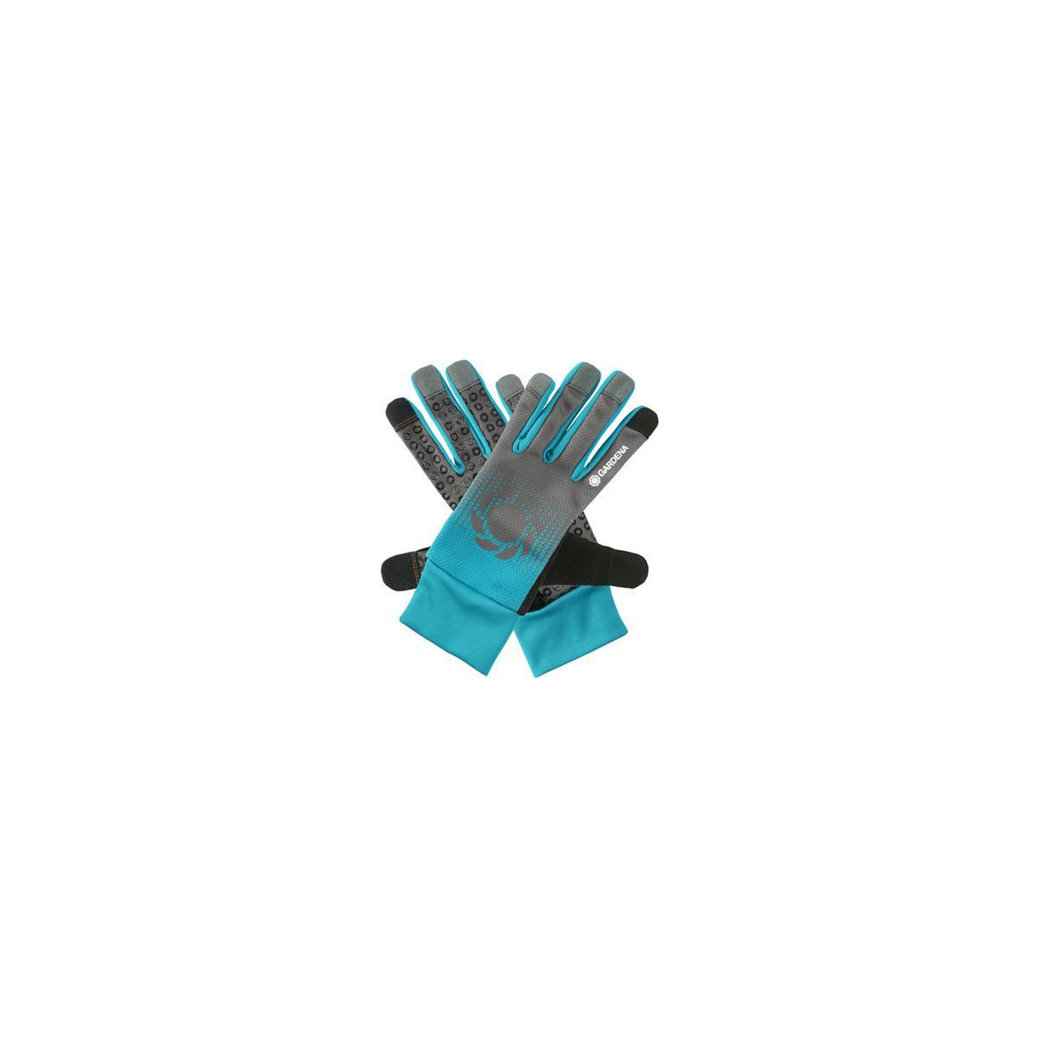 Gardena Gardena 11502-20 Gant de protection Gants de jardin Noir, Bleu, Gris Coton, Elastane, Nylon, Polyester, Polyuréthane