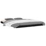 Voir la diapositive 3 : VIDAXL Cadre de lit sans matelas noir 140x190 cm bois de pin massif