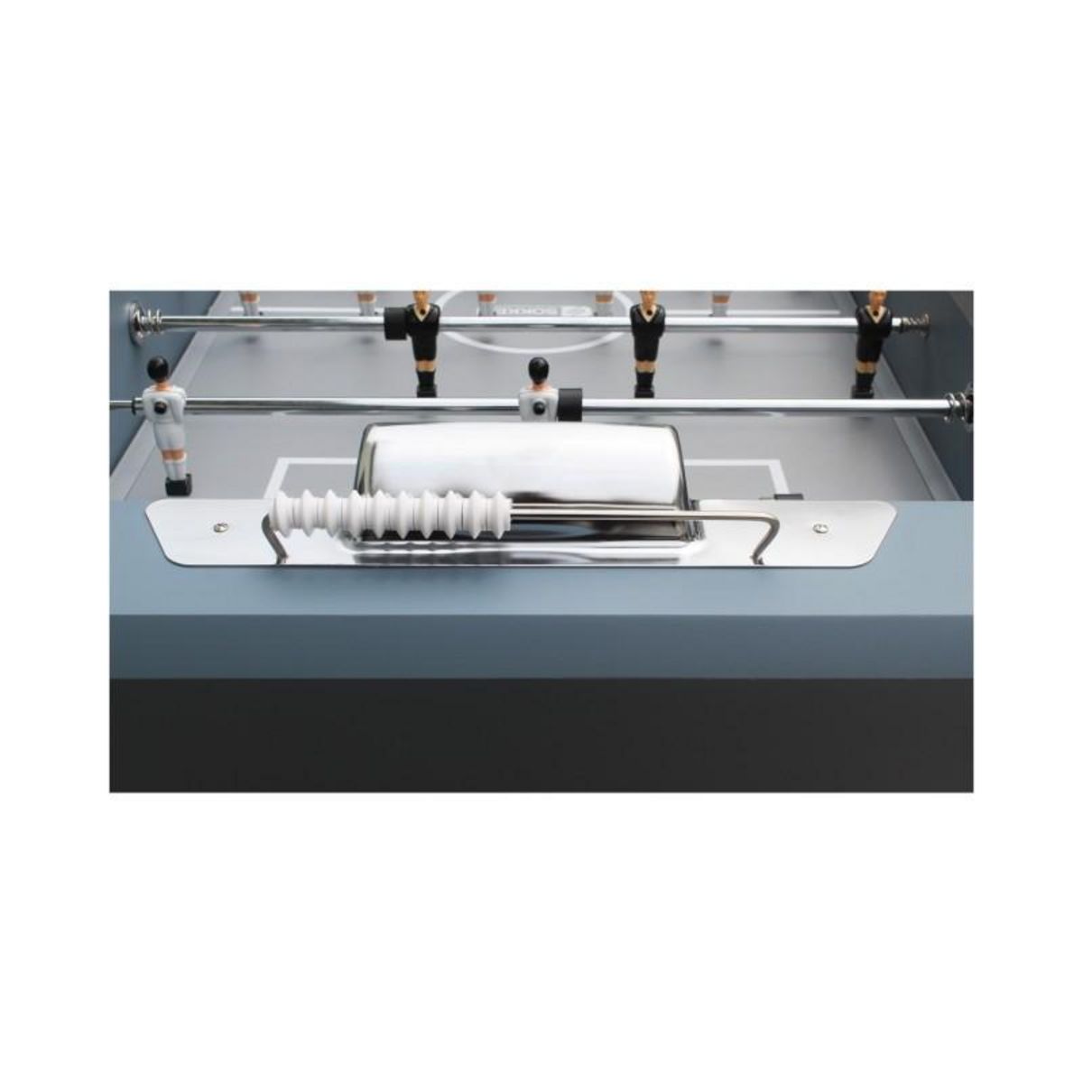 SOKKER Baby-foot de Bar Coliseum - barres télescopiques et 3 Balles Lièges Inclus 153 x 75 x 90 cm