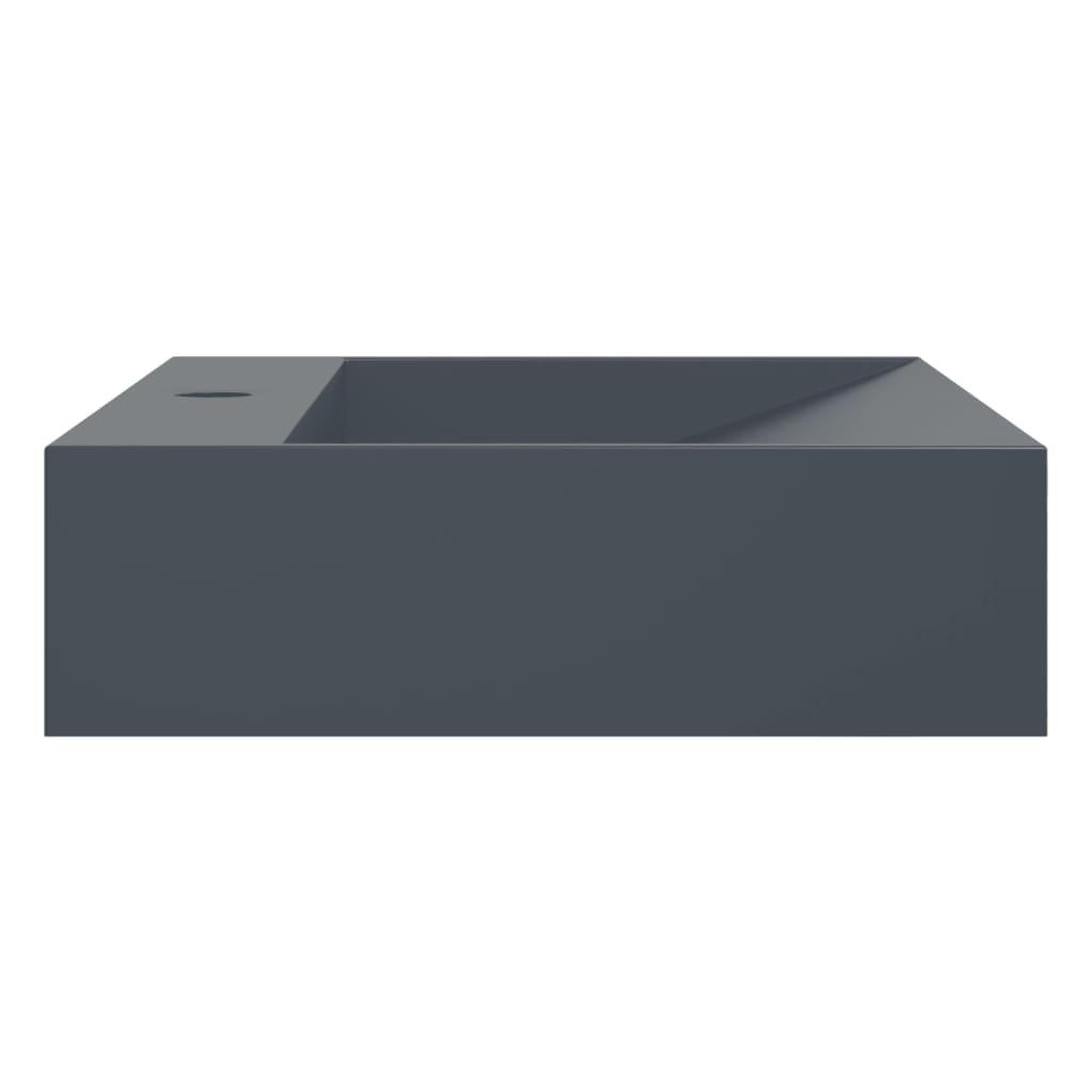 Voir la diapositive 5 : VIDAXL Vasque 60x38x11 cm fonte minerale/marbre anthracite