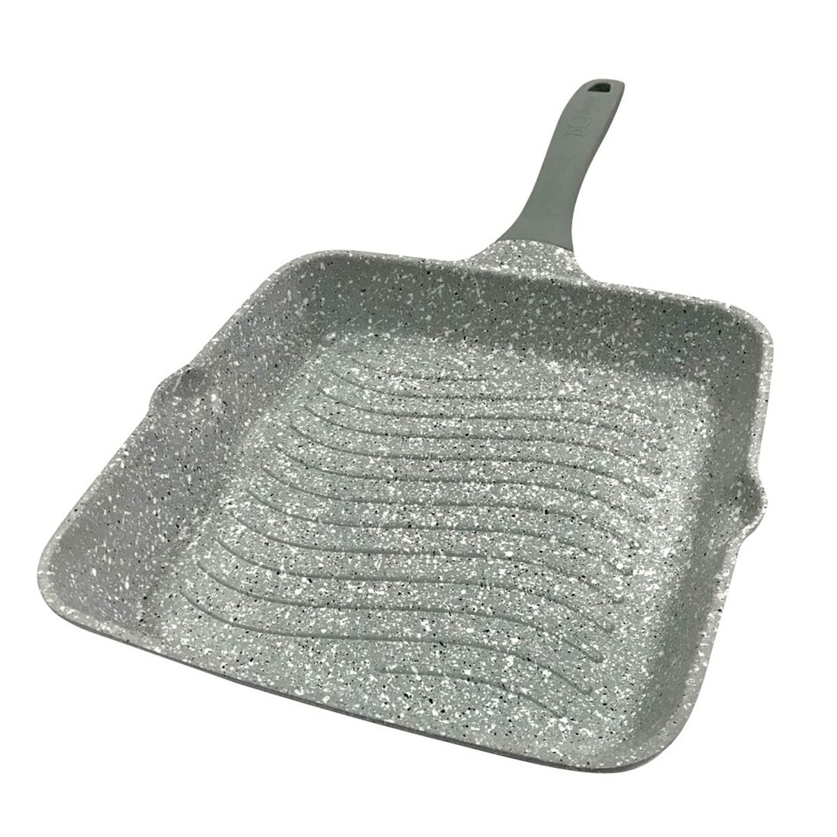 Poêle à griller avec revêtement en granit, Carré, 28 x 28 cm