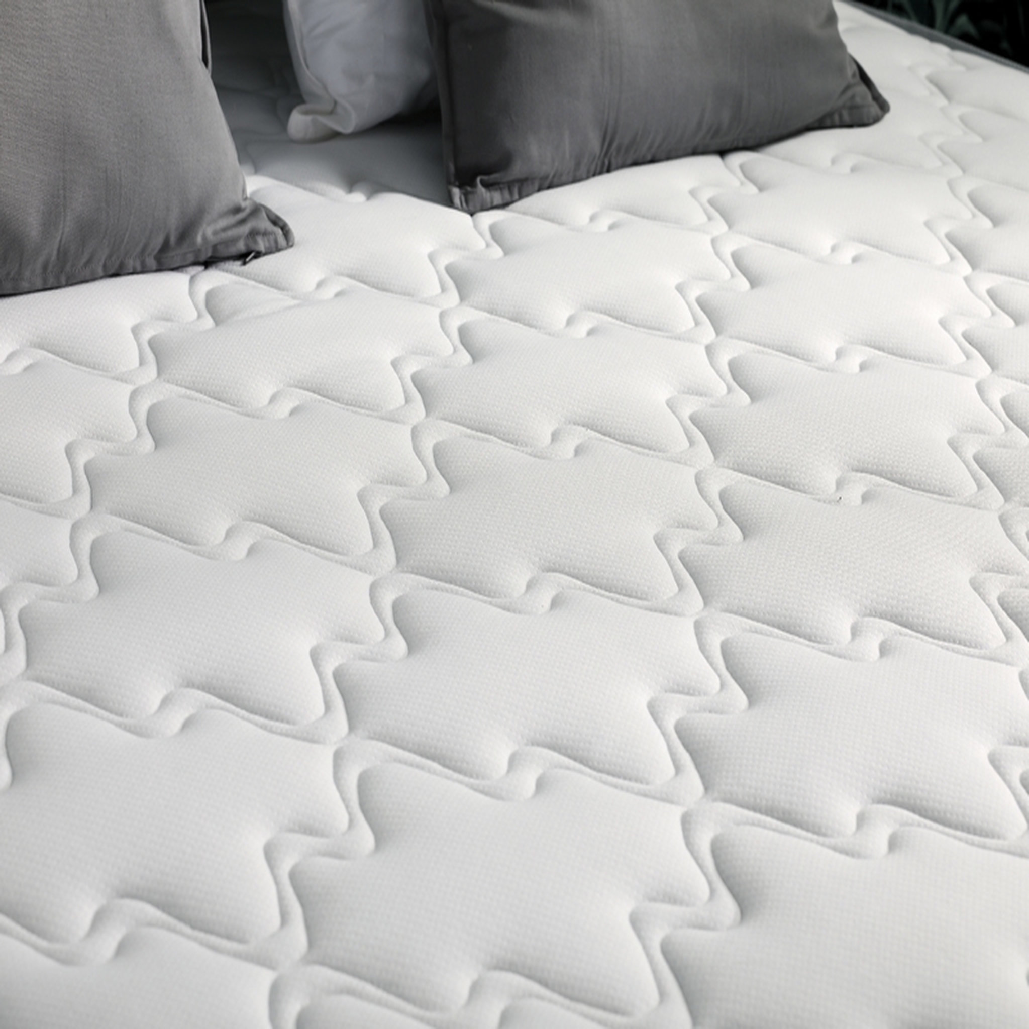 Voir la diapositive 4 : Matelas mousse 160x200 cm accueil latex, 3 zone AVIGNON