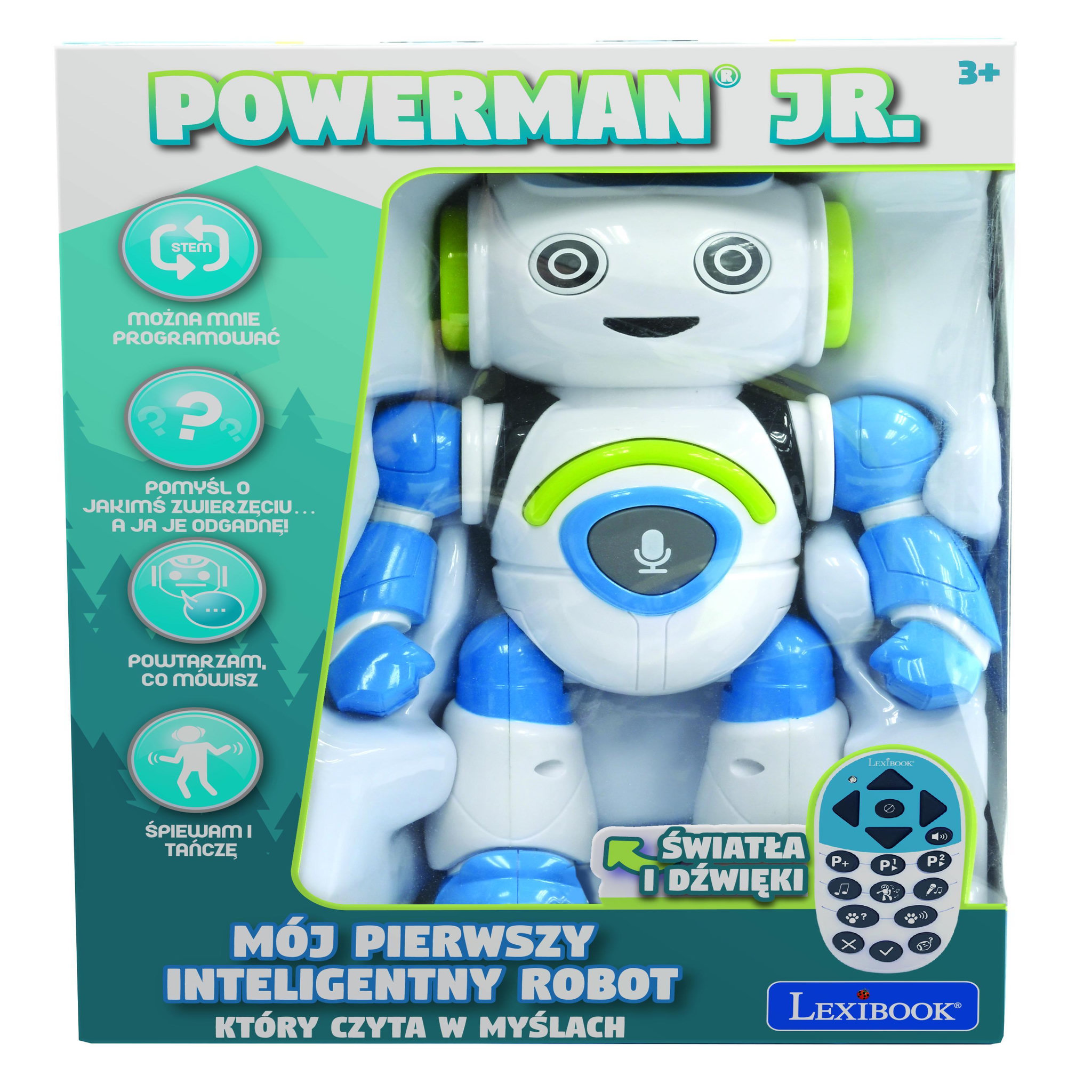 Voir la diapositive 4 : Lexibook POWERMAN JR. Robot Programmable (Polonais)