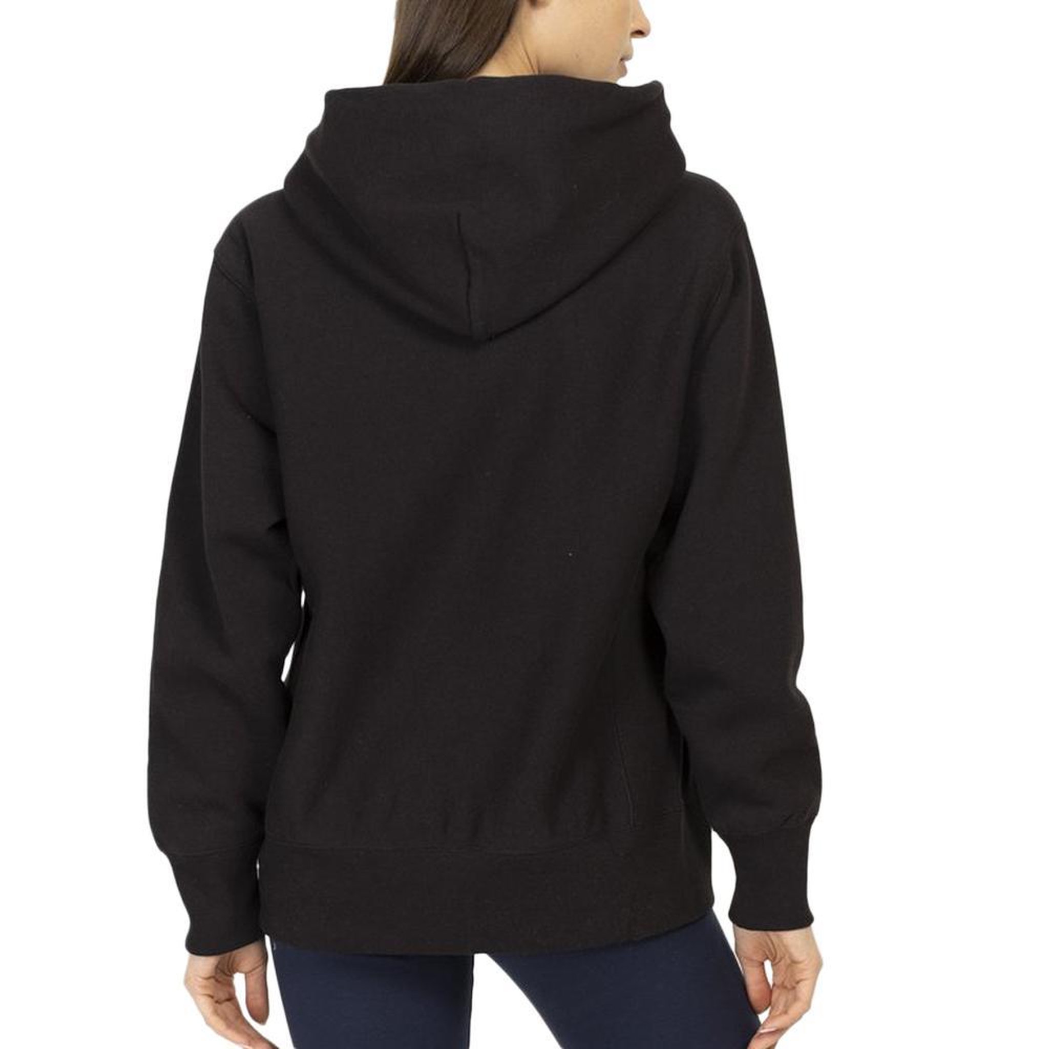 Voir la diapositive 2 : CHAMPION Sweat Noir Femme Champion Reverse