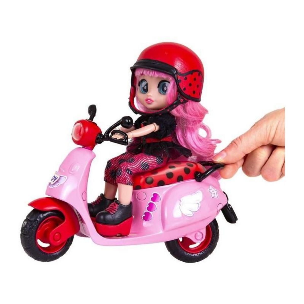 IMC Toys Poupée Cry Babies BFF Lady's - Scooter