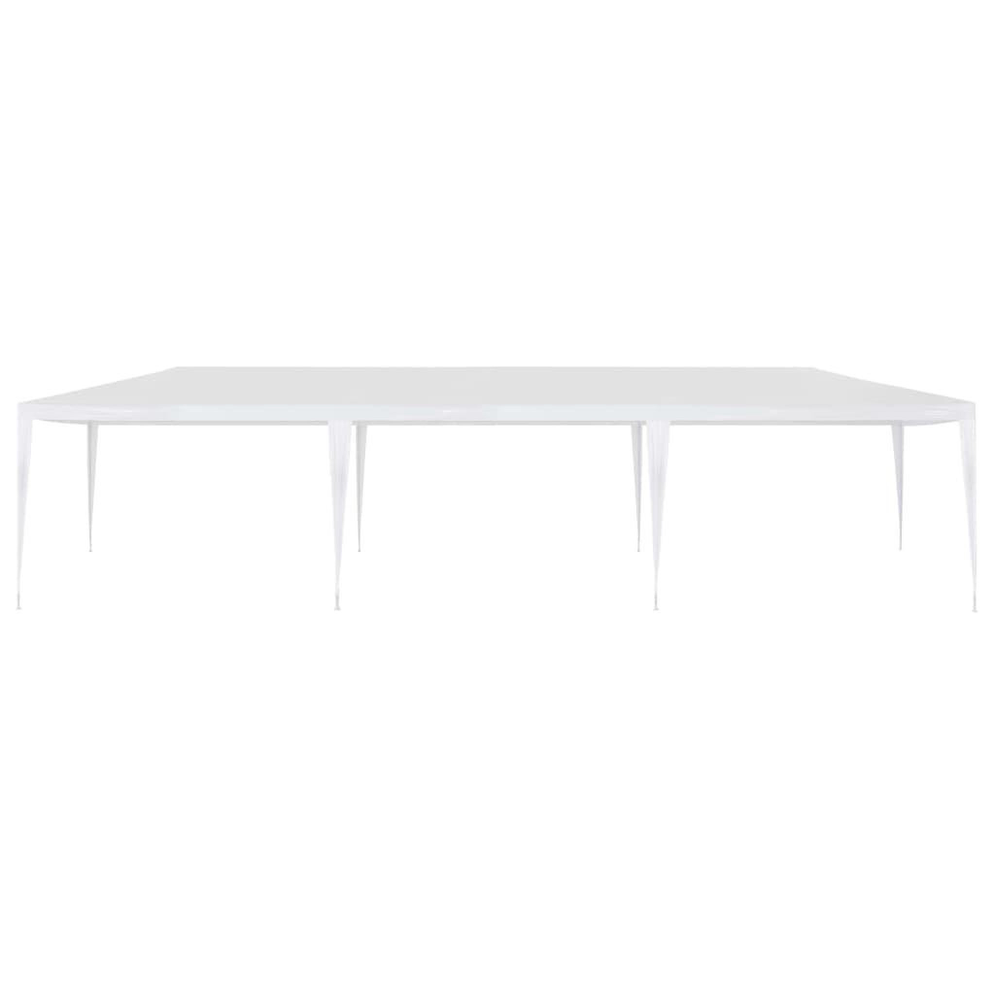 Voir la diapositive 3 : VIDAXL Tente de reception 3x9 m PE Blanc