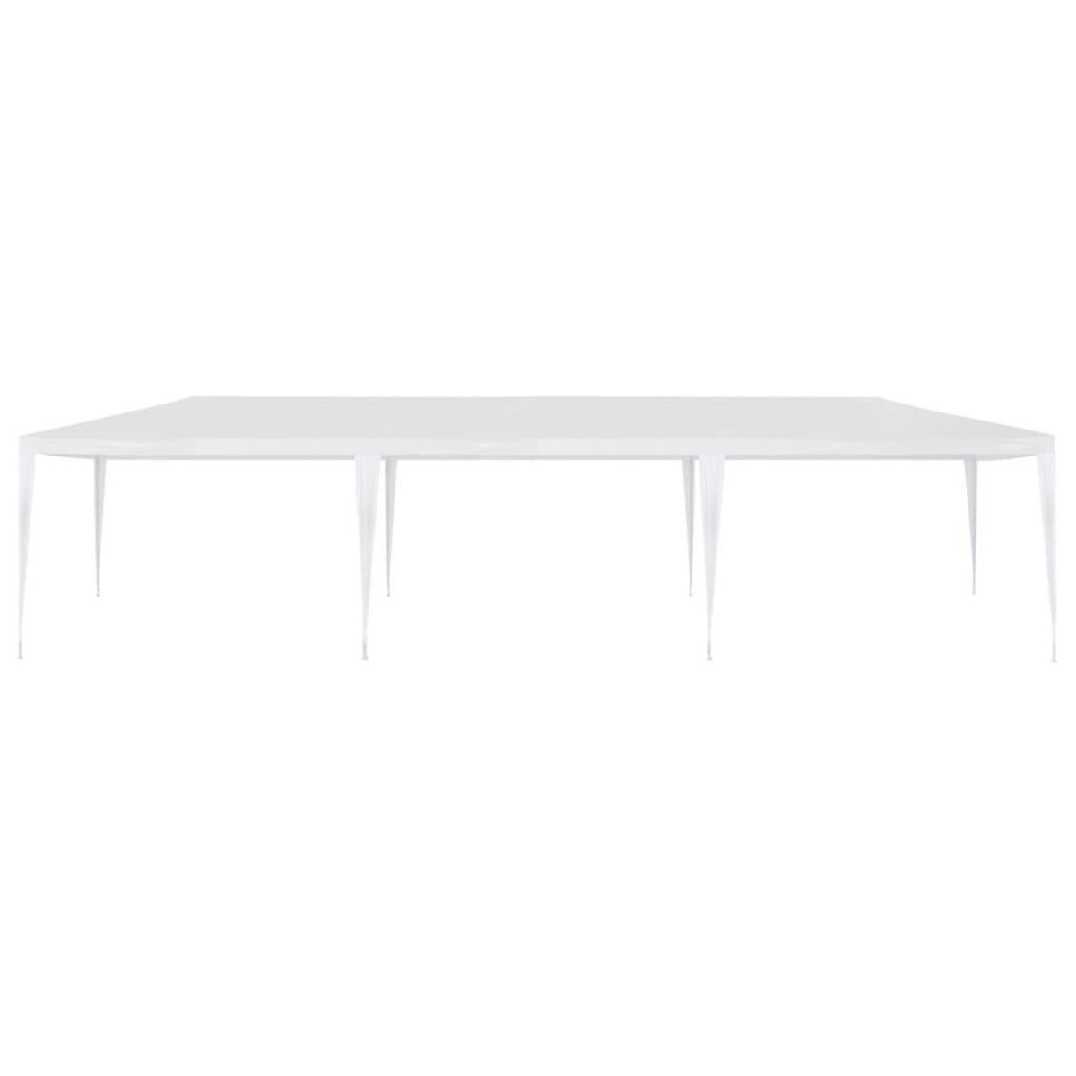 VIDAXL Tente de reception 3x9 m PE Blanc
