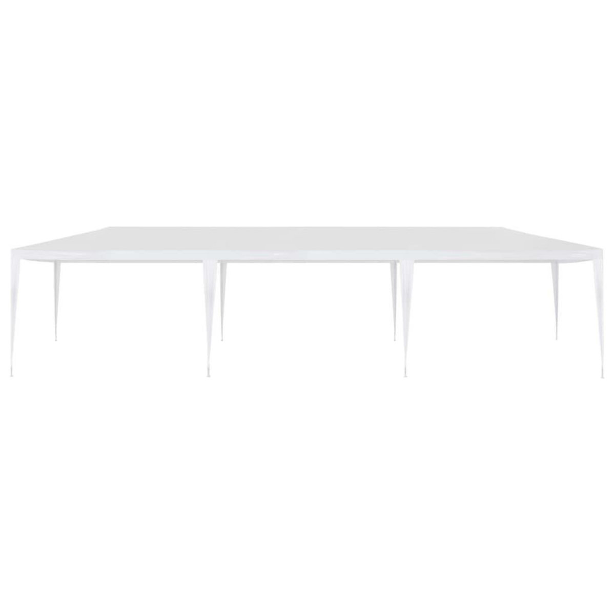 VIDAXL Tente de reception 3x9 m PE Blanc
