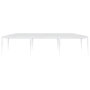 Voir la diapositive 3 : VIDAXL Tente de reception 3x9 m PE Blanc