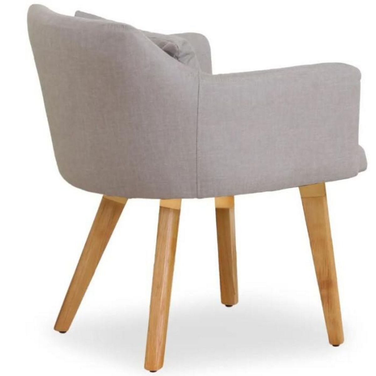 Paris Prix Lot de 2 Fauteuils Scandinave  Alan  70cm Beige