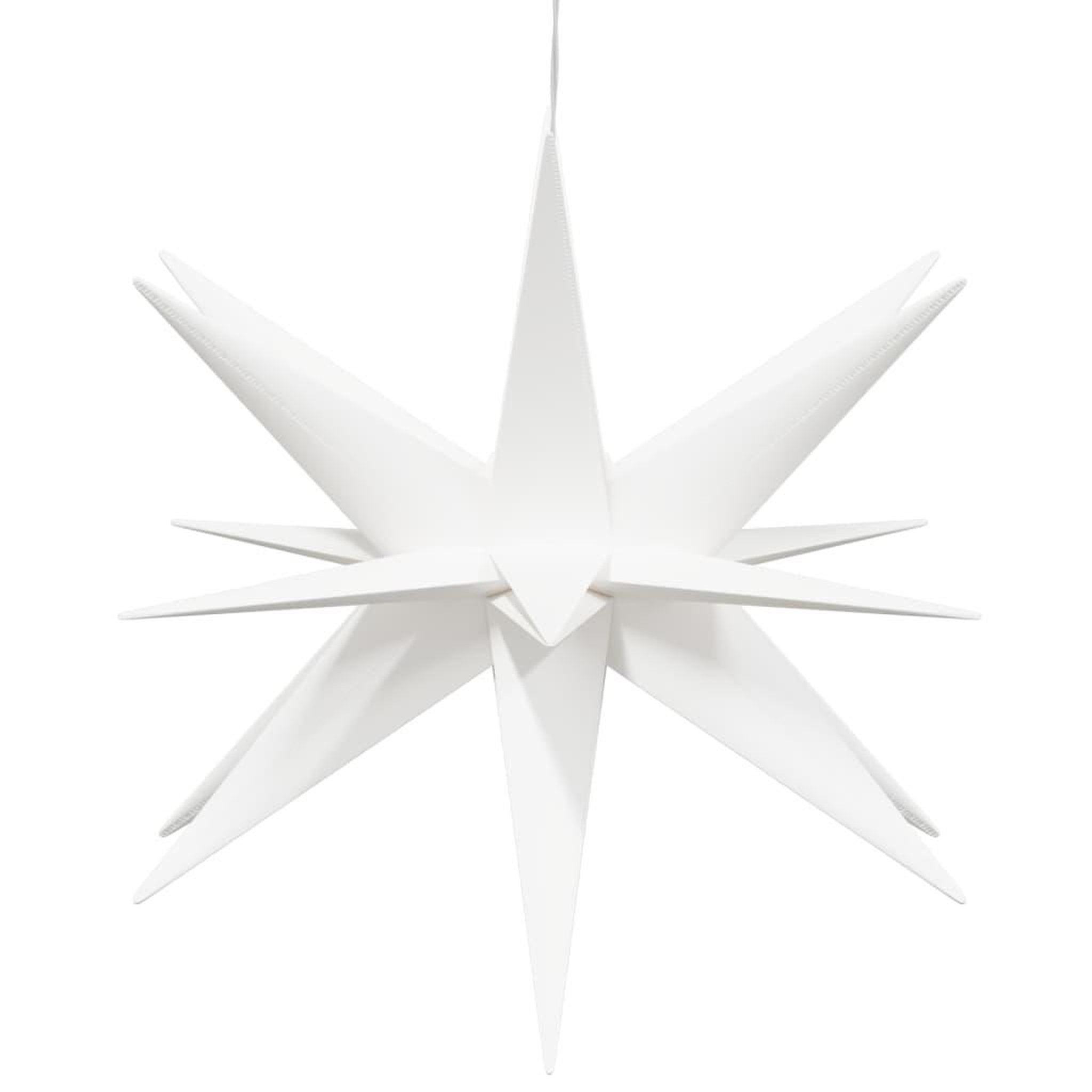 Voir la diapositive 5 : VIDAXL Lumieres de Noël avec LED 3 pcs pliable blanc