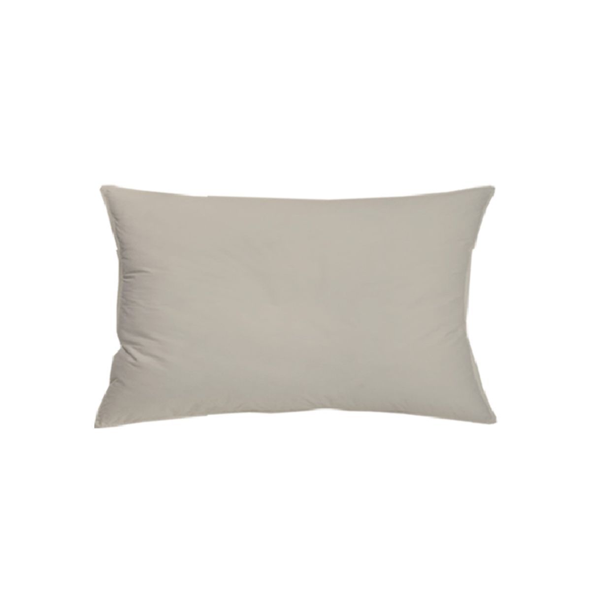 Coussin déco uni déhoussable en coton 