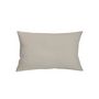 Voir la diapositive 1 : Coussin déco uni déhoussable en coton 