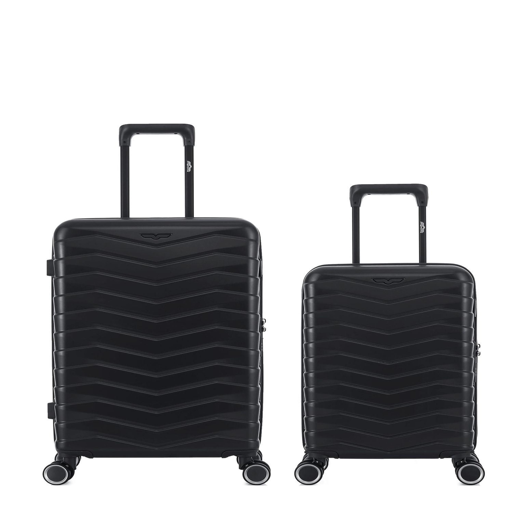 AMERICAN TRAVEL Lot de 2 Valises Rigides Taille Moyenne et Cabine XS SEATTLE