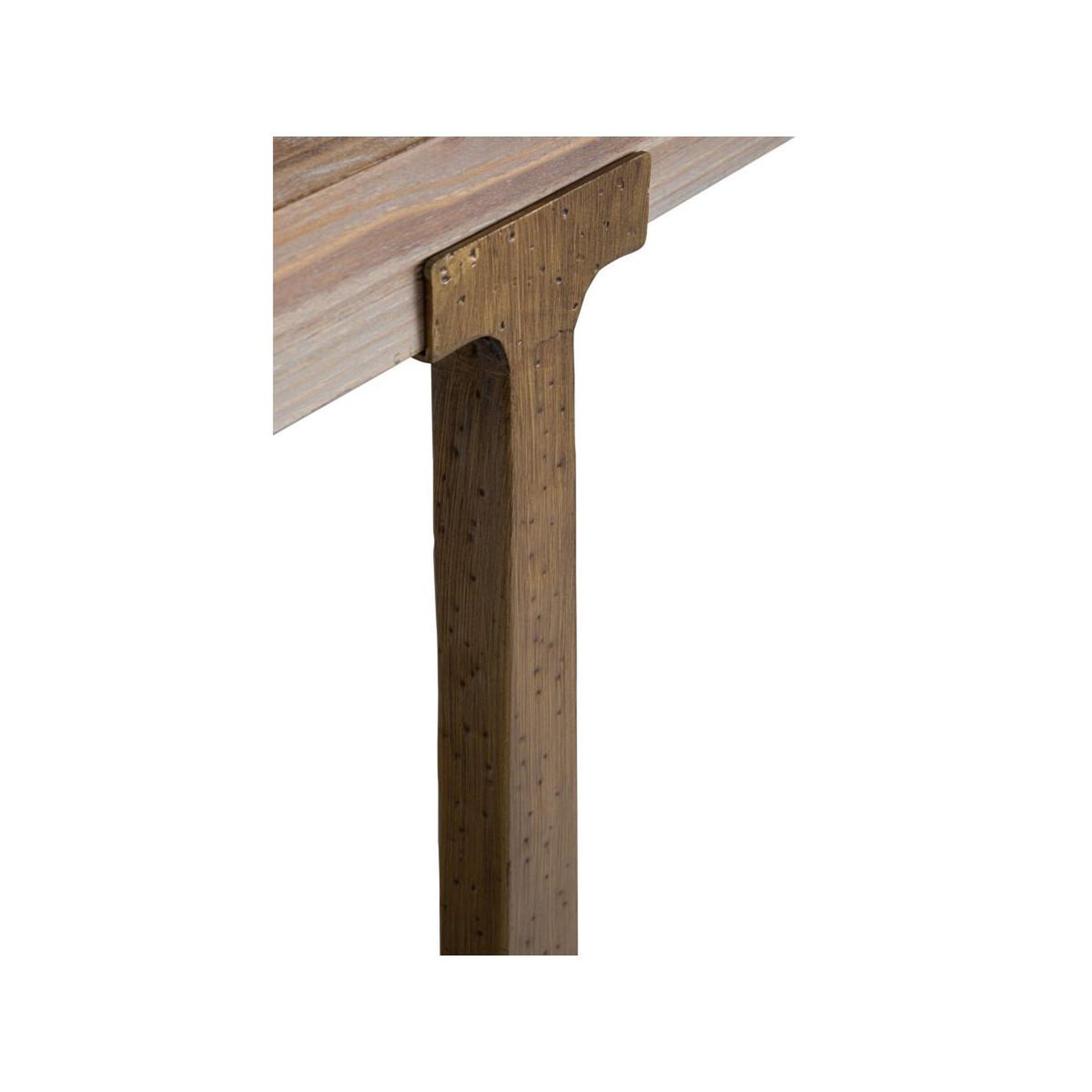 Voir la diapositive 5 : Paris Prix Table à manger effet bois  ankara  180cm naturel