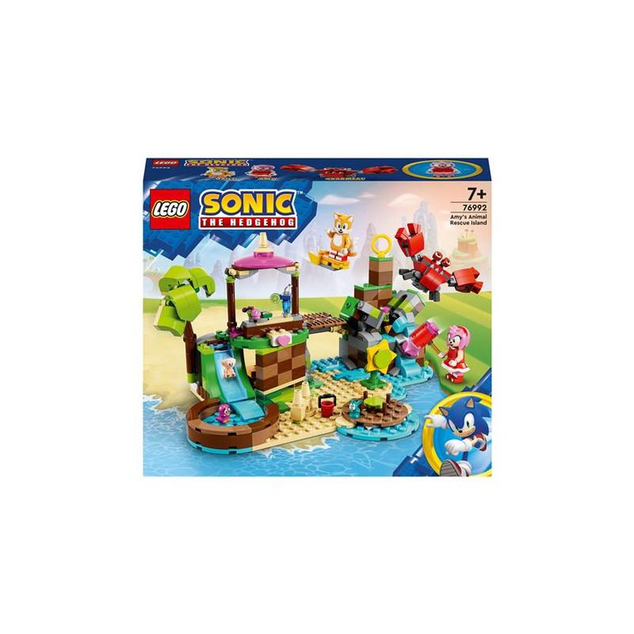 Voir la diapositive 1 : LEGO LEGO® Sonic 76992 L île de sauvetage des animaux d Amy