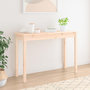Voir la diapositive 3 : VIDAXL Table console 110x40x75 cm Bois massif de pin