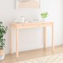 Voir la diapositive 3 : VIDAXL Table console 110x40x75 cm Bois massif de pin