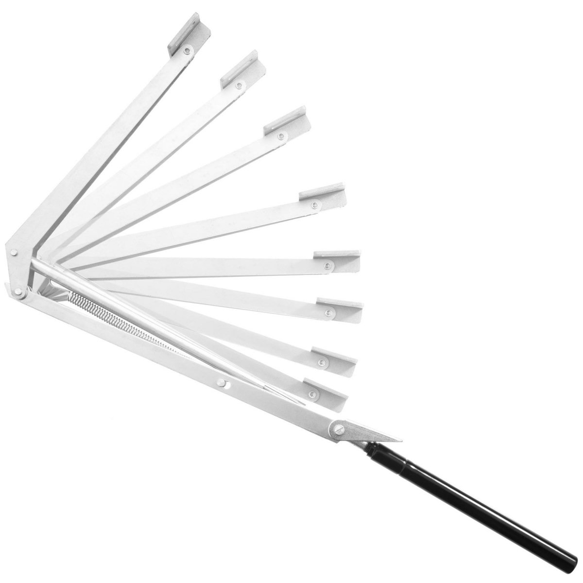 tectake ouverture automatique de fenêtre de serre de jardin commandé par thermostat argent