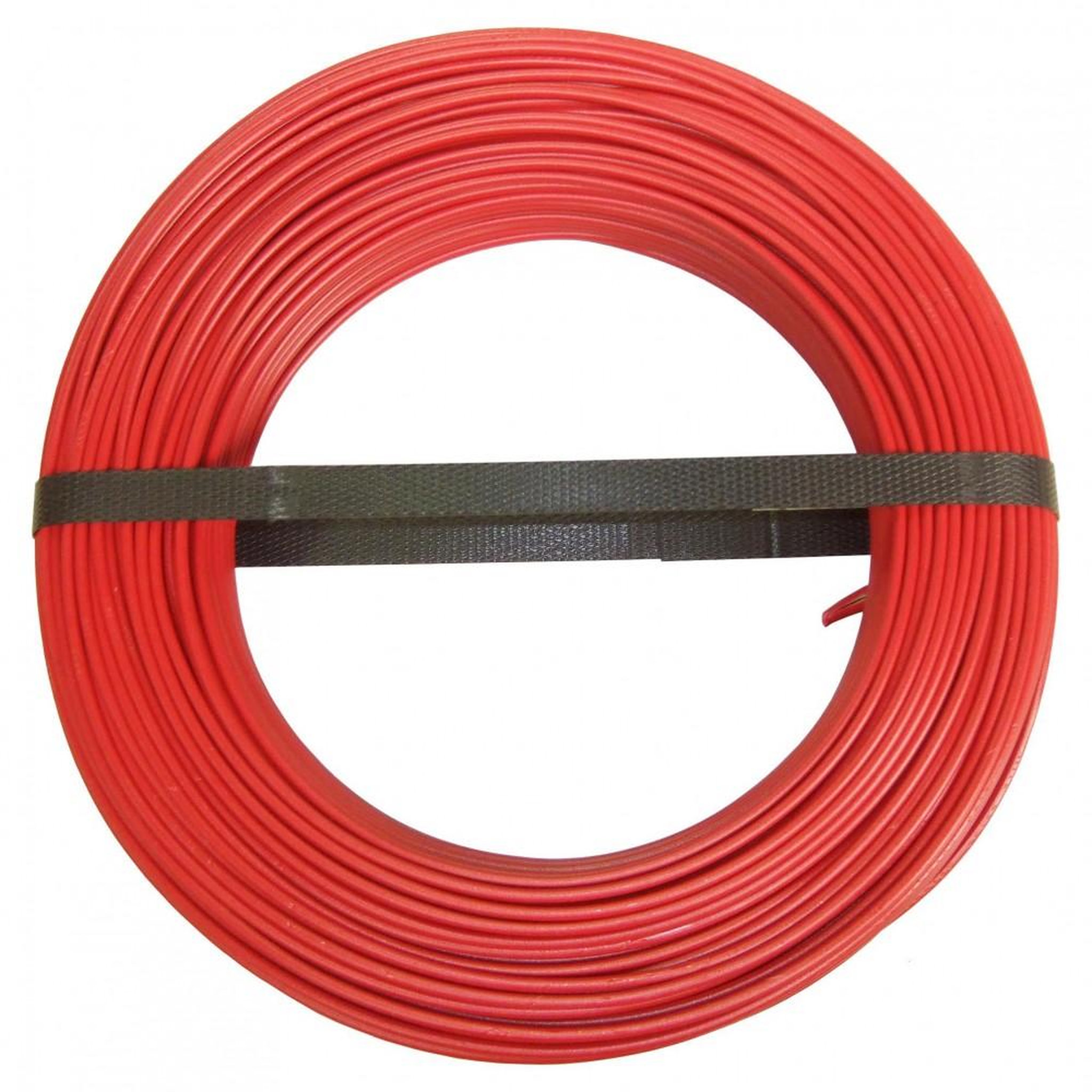 CENTRALE BRICO Fil électrique 2.5 mm² h07vu, en couronne de 100M rouge