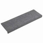 Voir la diapositive 2 : VIDAXL Tapis d'escalier auto-adhesifs 30 pcs gris clair 65x21x4 cm