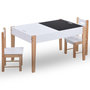 Voir la diapositive 2 : VIDAXL Ensemble de table et chaises pour enfants 3 pcs Noir et blanc