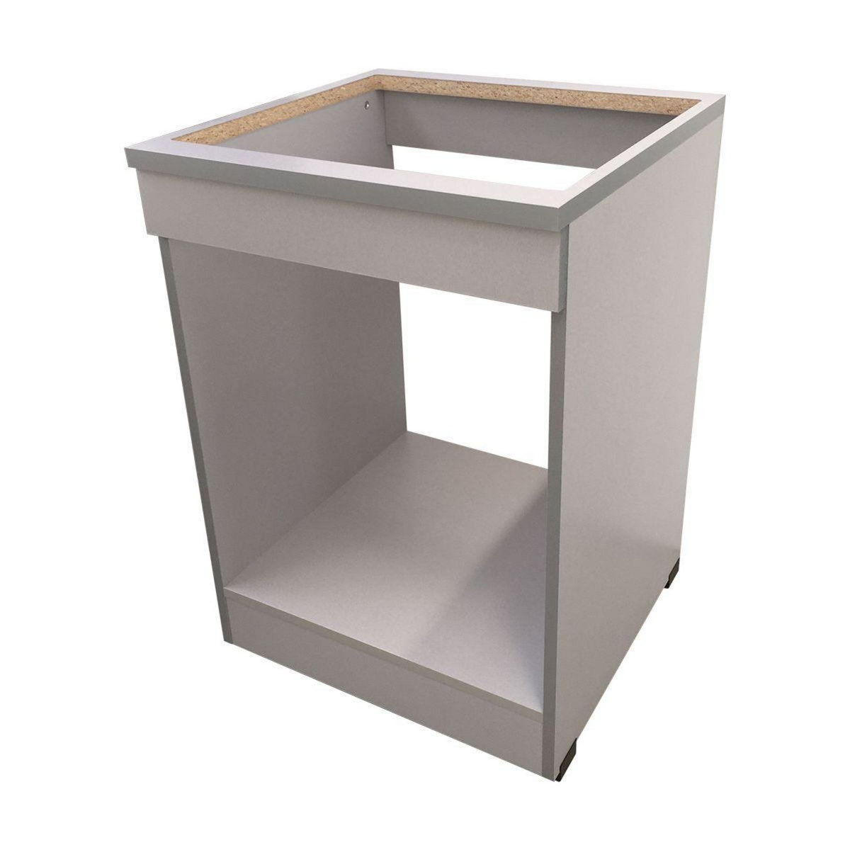Brandy Best Meuble 60CM POUR ENCASTREMENT silver