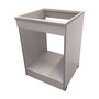 Voir la diapositive 4 : Brandy Best Meuble 60CM POUR ENCASTREMENT silver