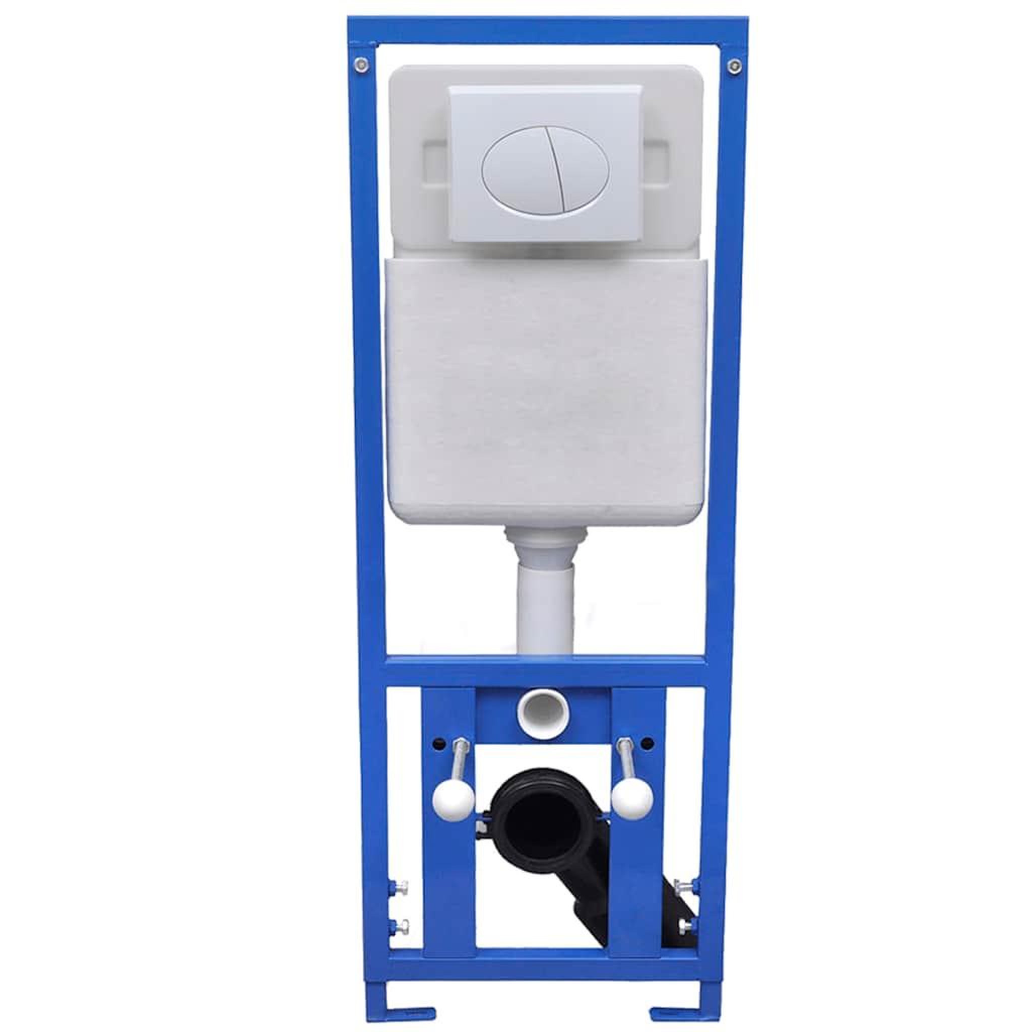 Voir la diapositive 2 : VIDAXL Reservoir encastre pour wc suspendu 11 l 41x14x(110-125) cm