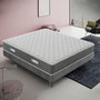 Voir la diapositive 1 : ILOVESLEEP Matelas Ressorts Ensachés PALERMO - Accueil Mémoire De Forme - Epaisseur 22 Cm
