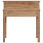 Voir la diapositive 5 : VIDAXL Bureau 90x50x100 cm bois de teck solide