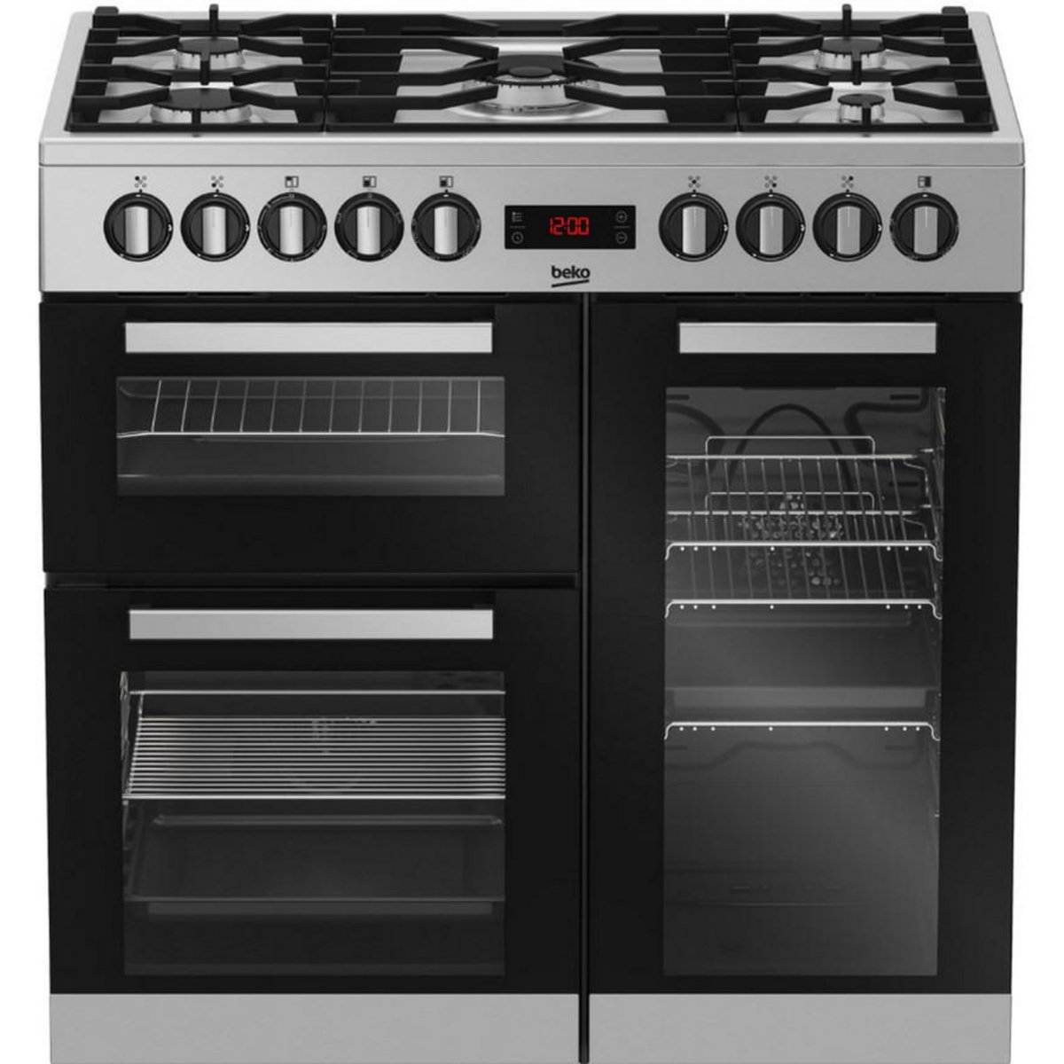 Beko Piano de cuisson gaz 170l 5 feux inox - ps235315dx