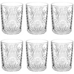 SECRET DE GOURMET Lot de 6 Gobelets Bas  Ayla  35cl Transparent