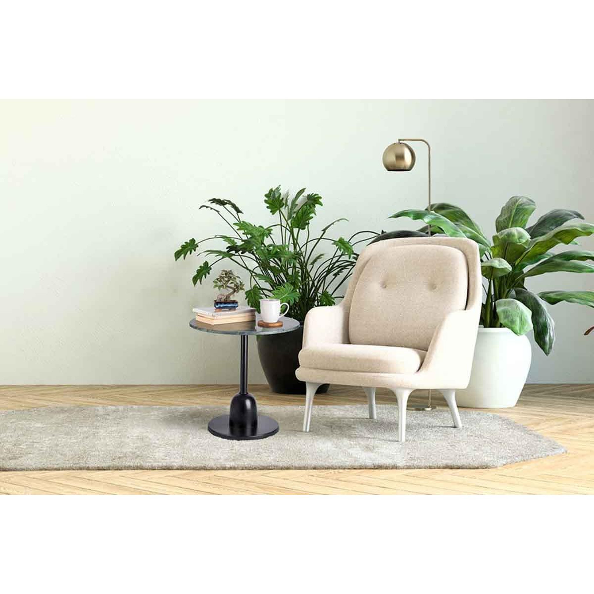 Voir la diapositive 4 : Paris Prix Table d'appoint en marbre  gordon  48cm vert