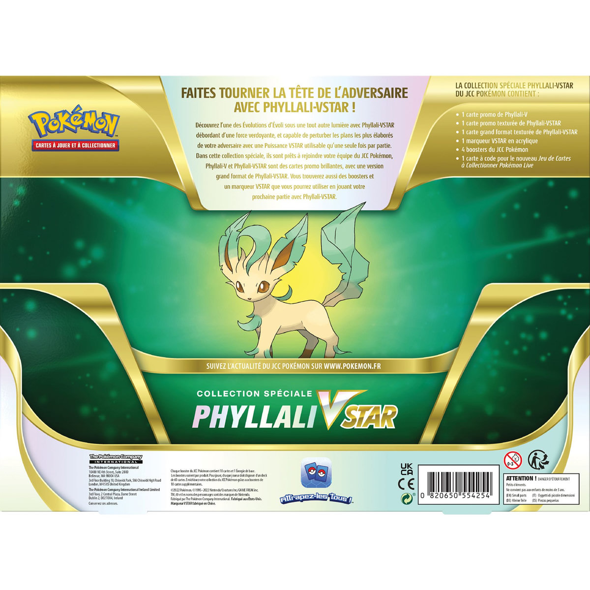 POKEMON Pokémon Coffret V  Givrali/Phyllali
