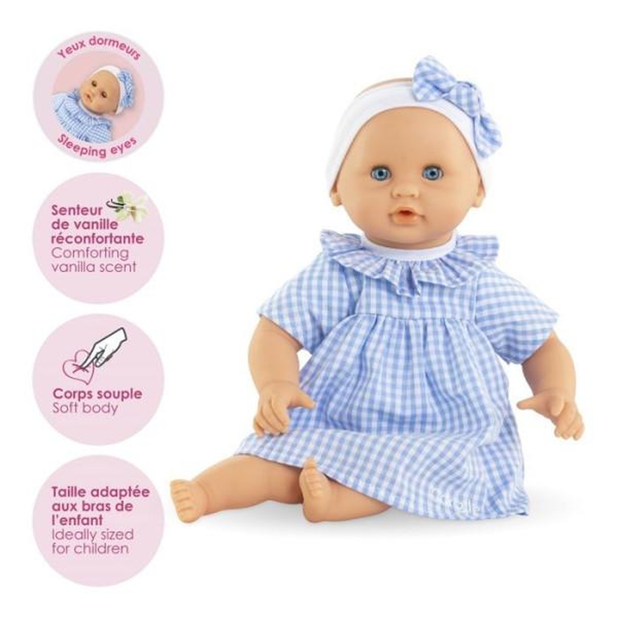 Voir la diapositive 5 : Corolle Poupon Bébé Calin Milly