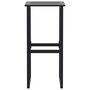 Voir la diapositive 5 : VIDAXL Tabourets de bar lot de 4 noir acier enduit de poudre