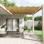 VIDAXL Auvent vertical Beige 140x270 cm Tissu oxford