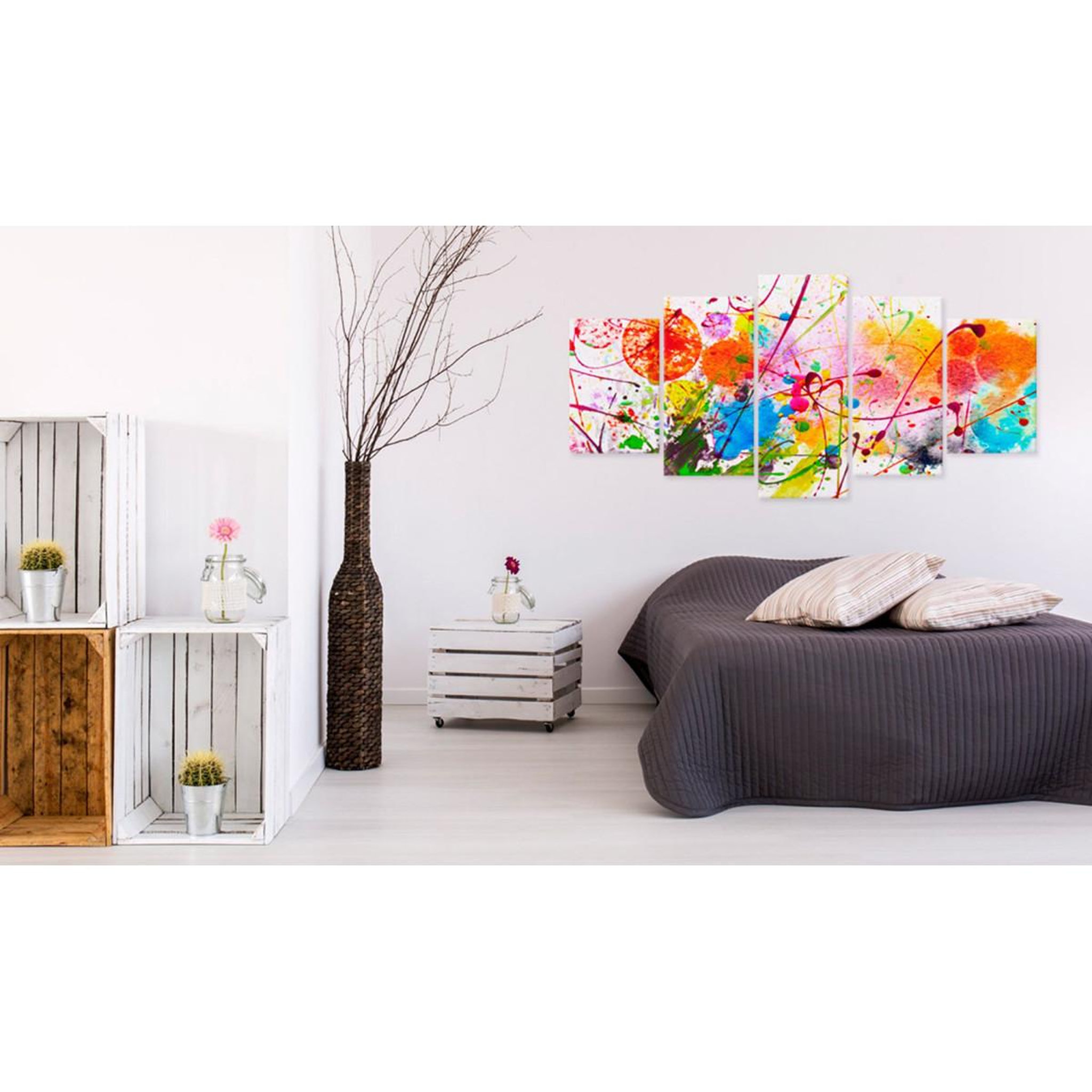 Voir la diapositive 2 : Paris Prix Tableau Imprimé  Summer of Colours