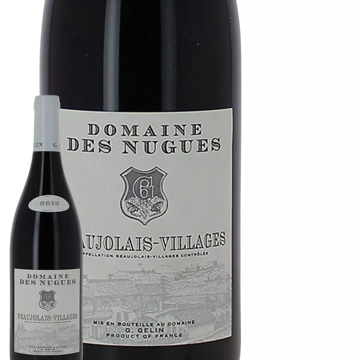 Domaine des Nugues Beaujolais Villages Rouge Blanc 2015