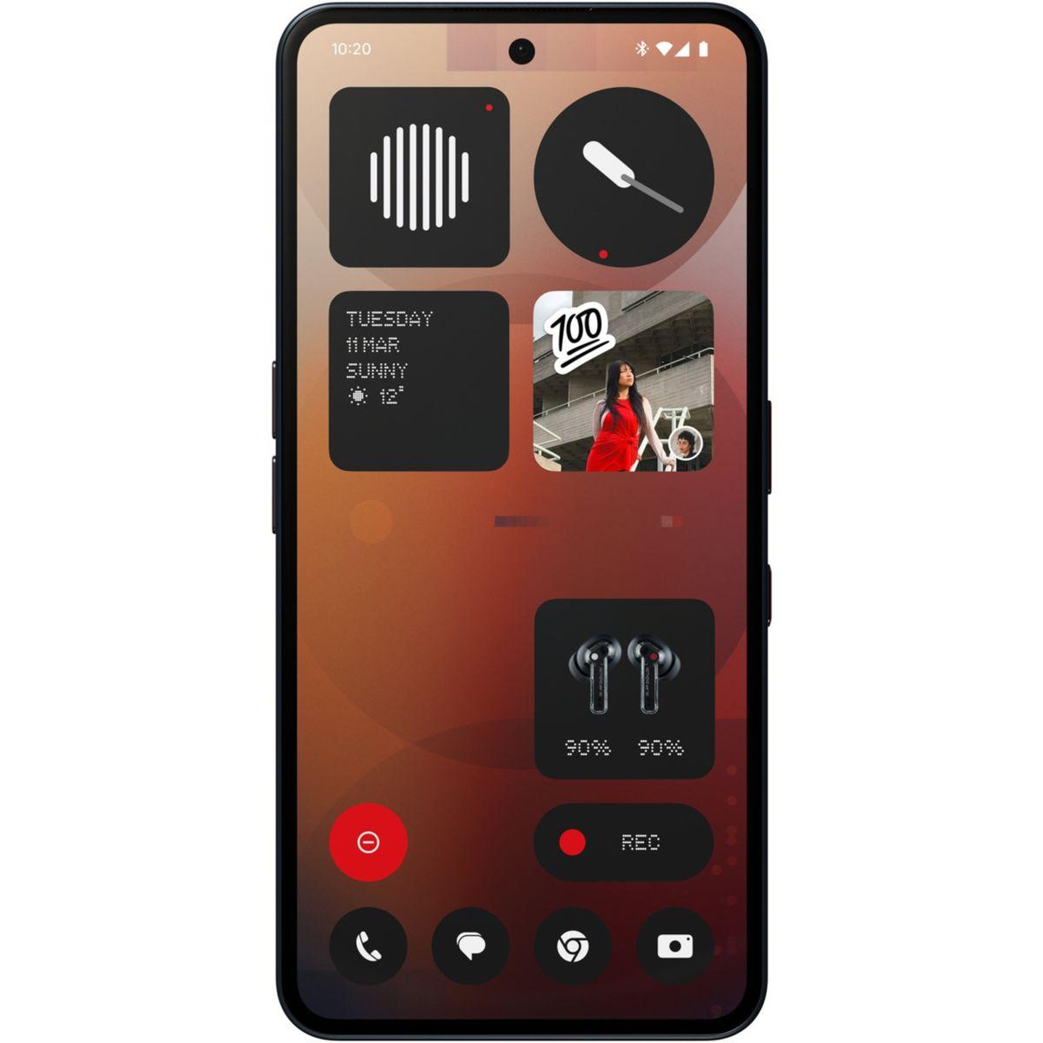 Voir la diapositive 3 : NOTHING Smartphone Phone (3a) Noir 128Go