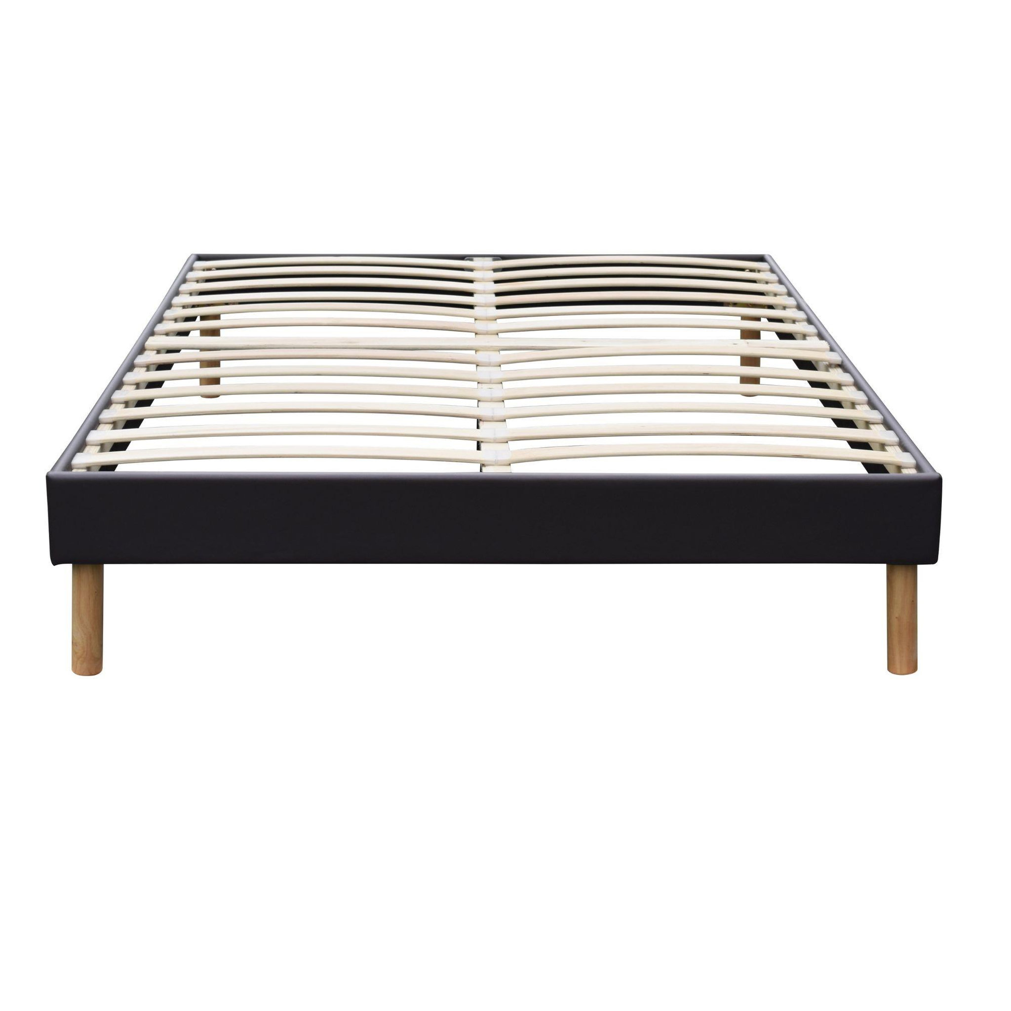 Voir la diapositive 3 : PROVENCE LITERIE Ensemble Sommier Tapissier et Matelas Ferme Très Respirant